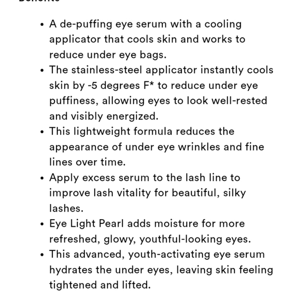 Skincare New Genifique Yeux Light Pearl Serum Eye